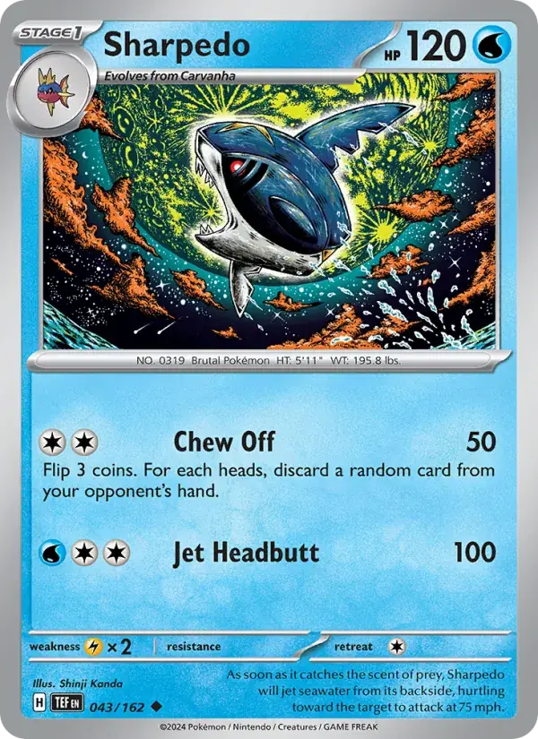 Sharpedo - 043/218 - Temporal Forces