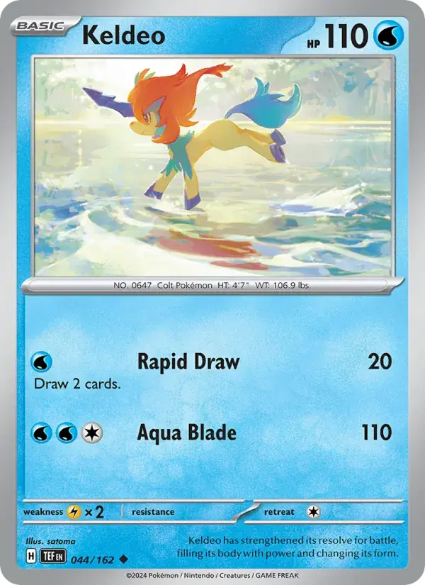 Keldeo - 044/218 - Temporal Forces