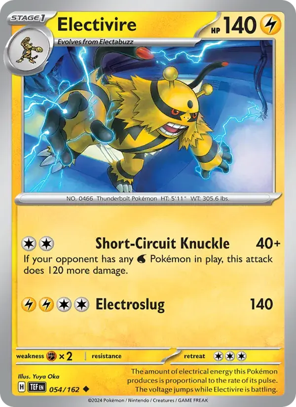 Electivire - 054/218 - Temporal Forces