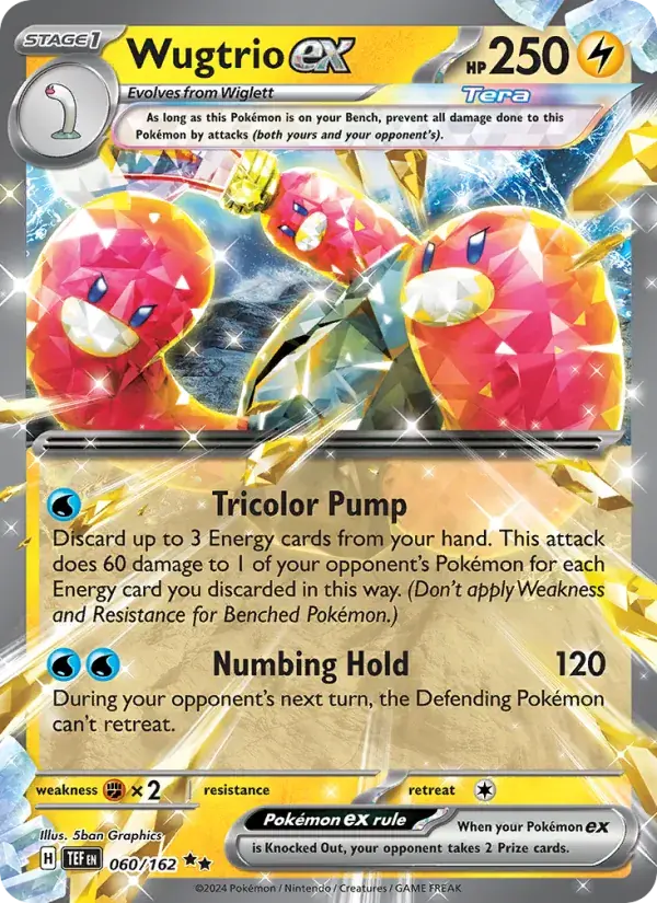 Wugtrio ex - 060/218 - Temporal Forces