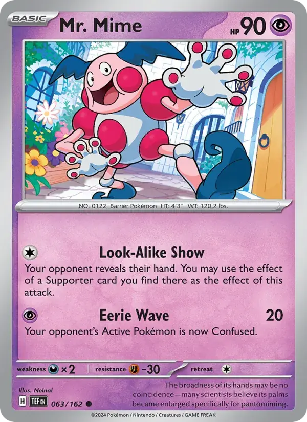 Mr. Mime - 063/218 - Temporal Forces