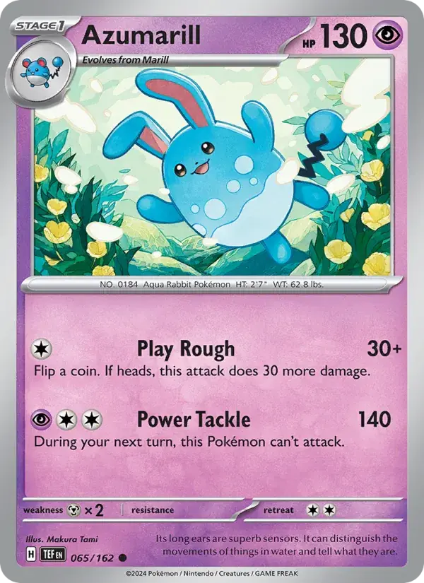 Azumarill - 065/218 - Temporal Forces