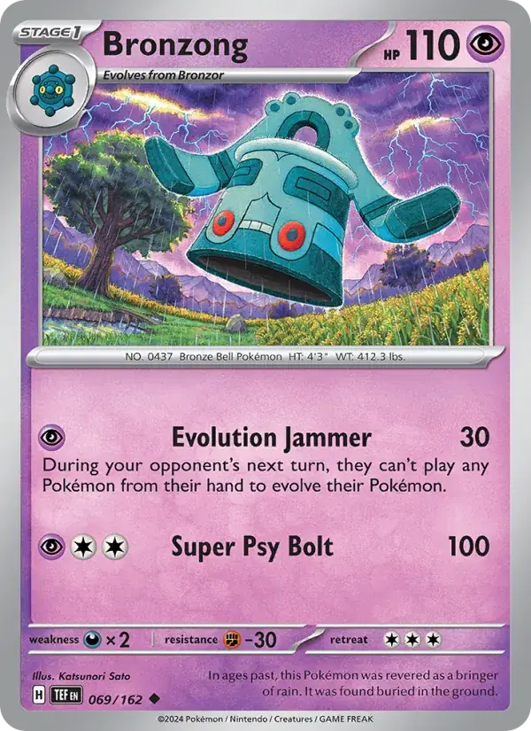 Bronzong - 069/218 - Temporal Forces