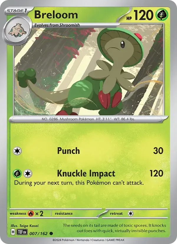 Breloom - 007/218 - Temporal Forces