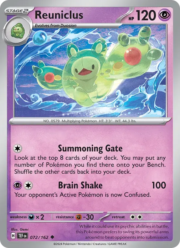 Reuniclus - 072/218 - Temporal Forces