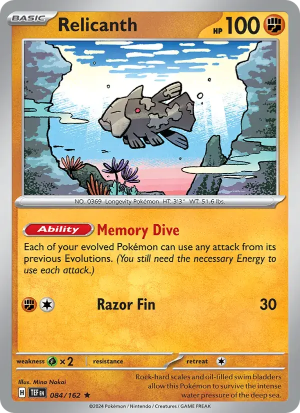 Relicanth - 084/218 - Temporal Forces