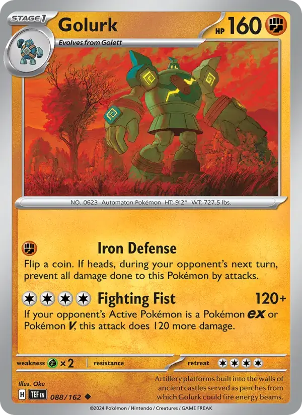 Golurk - 088/218 - Temporal Forces