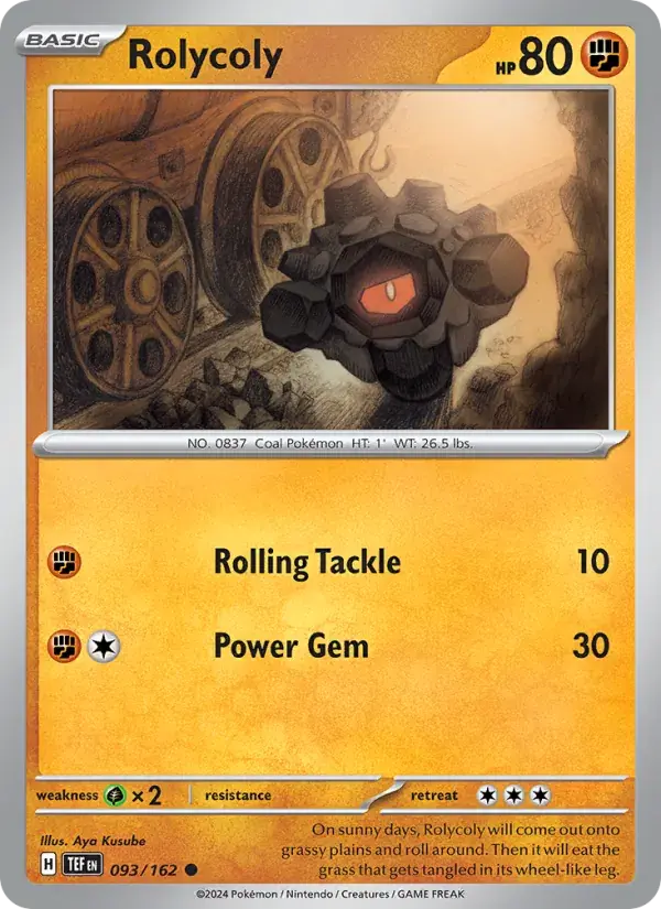 Rolycoly - 093/218 - Temporal Forces