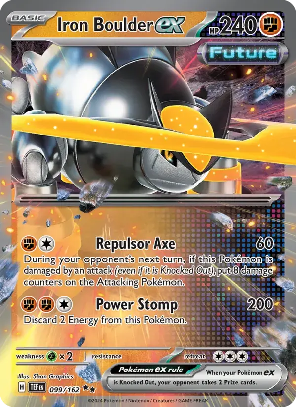 Iron Boulder ex - 099/218 - Temporal Forces