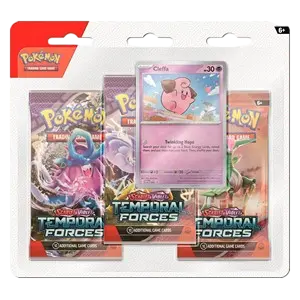 Temporal Forces: Cleffa 3-Pack Blister
