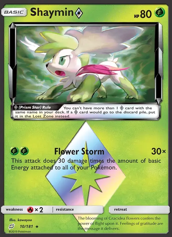 Shaymin ◇ - 10/196 - Team Up
