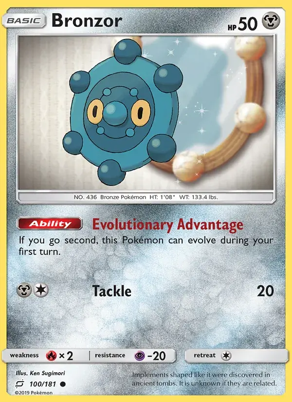 Bronzor - 100/196 - Team Up