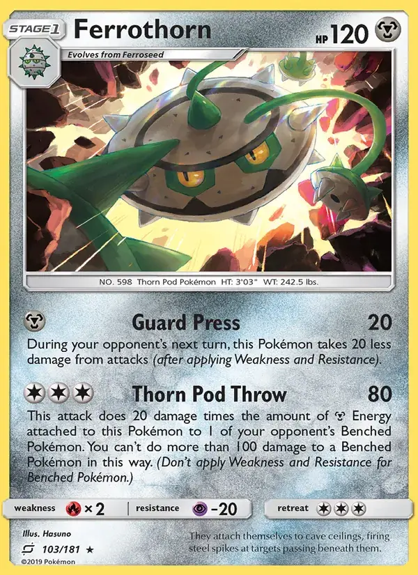 Ferrothorn - 103/196 - Team Up