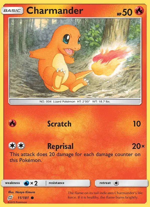 Charmander - 11/196 - Team Up