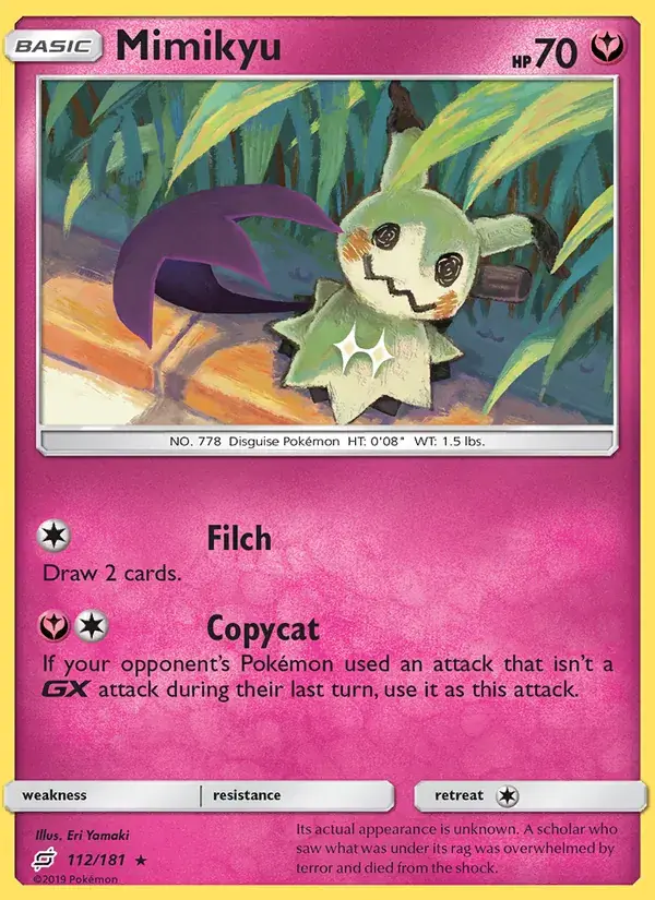 Mimikyu - 112/196 - Team Up