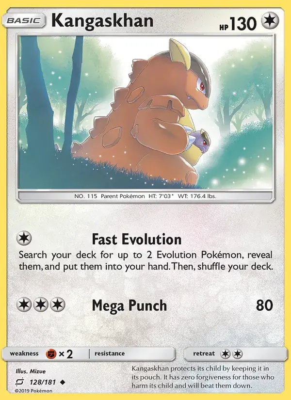 Kangaskhan - 128/196 - Team Up