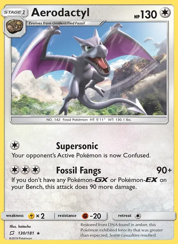 Aerodactyl - 130/196 - Team Up