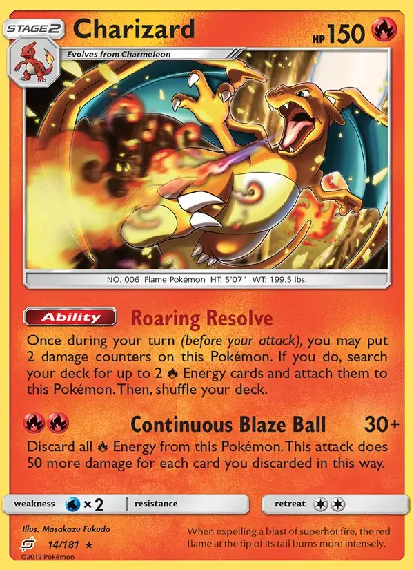 Charizard - 14/196 - Team Up