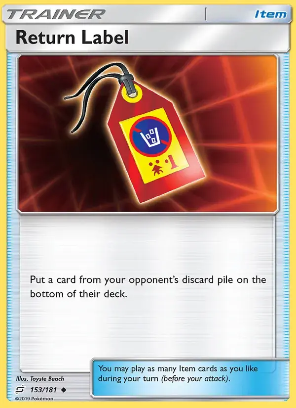 Return Label - 153/196 - Team Up