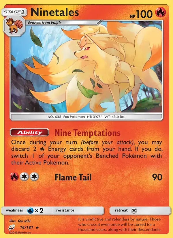 Ninetales - 16/196 - Team Up