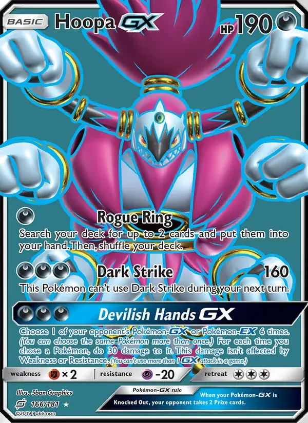 Hoopa GX - 166/196 - Team Up