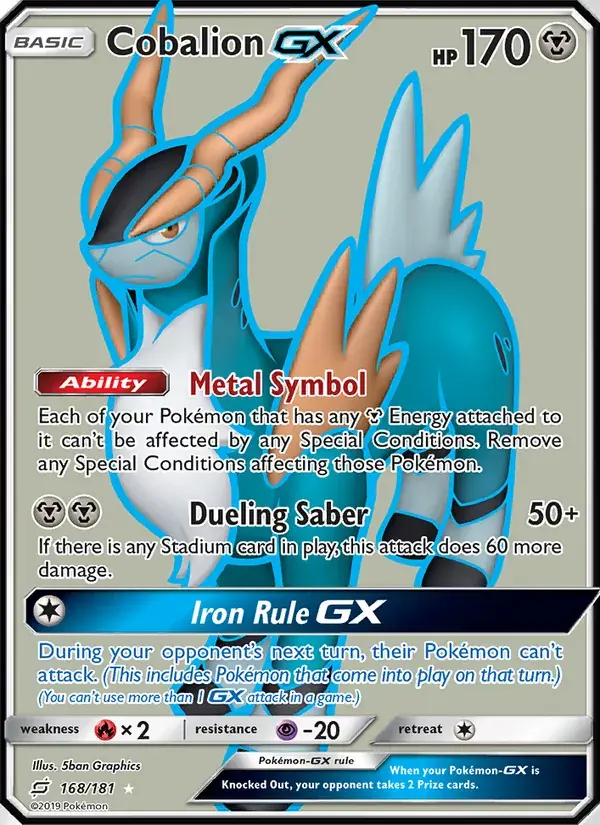 Cobalion GX - 168/196 - Team Up