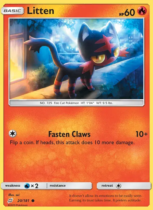 Litten - 20/196 - Team Up