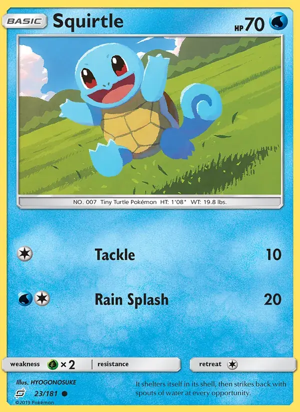 Squirtle - 23/196 - Team Up