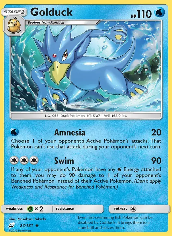 Golduck - 27/196 - Team Up