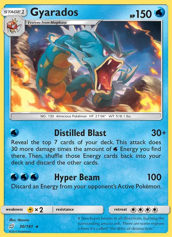 Gyarados - 30/196 - Team Up