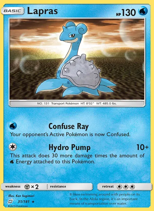 Lapras - 31/196 - Team Up
