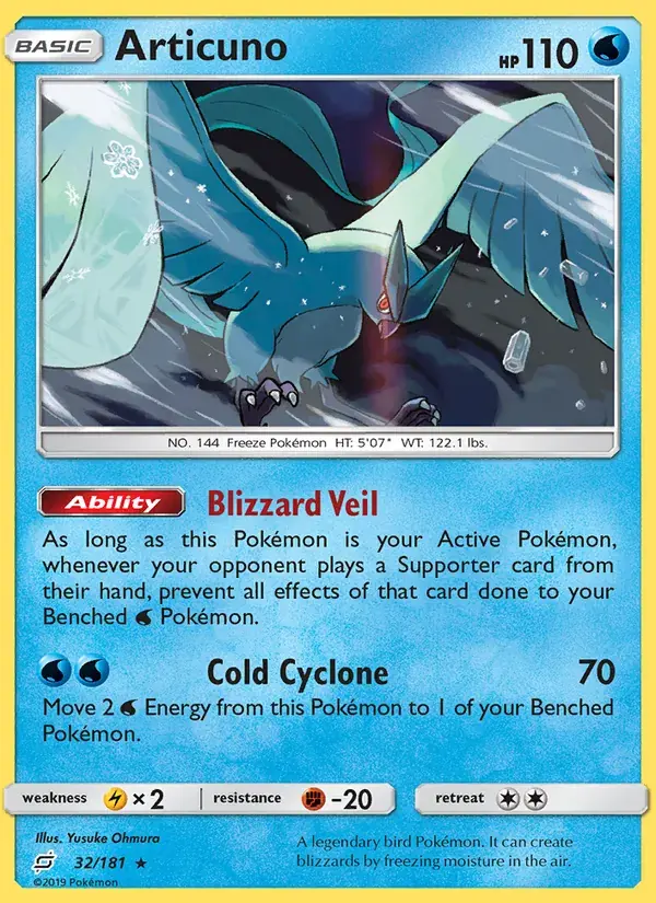 Articuno - 32/196 - Team Up