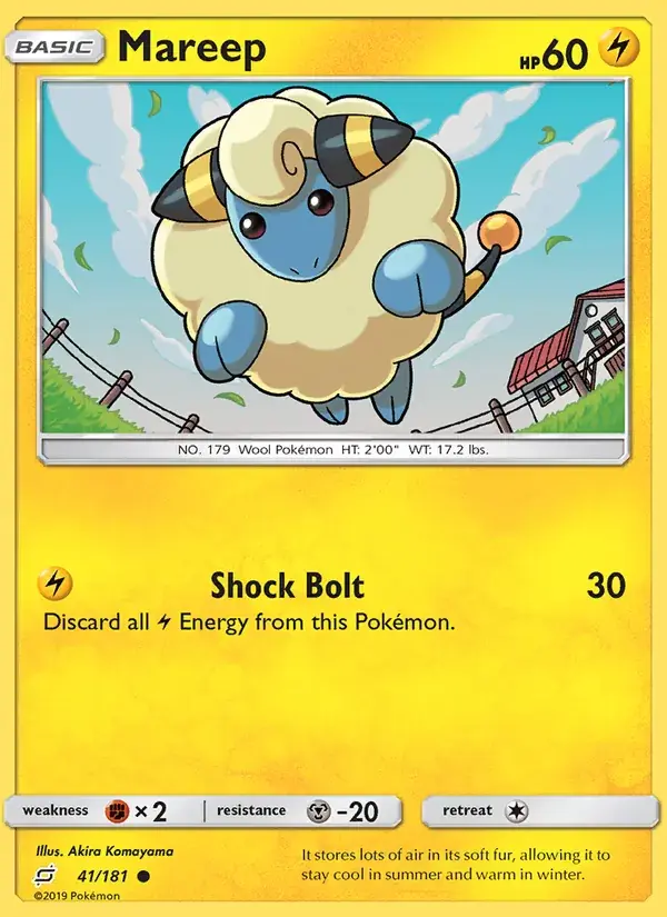 Mareep - 41/196 - Team Up