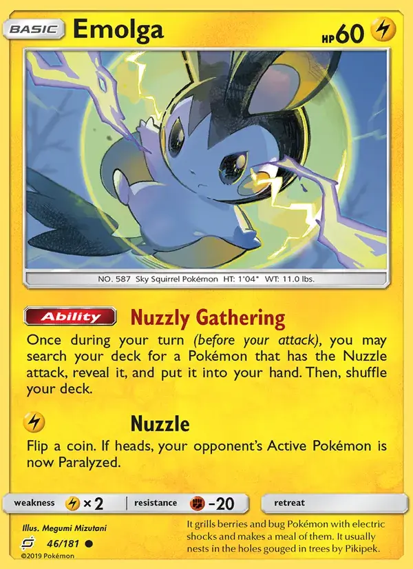 Emolga - 46/196 - Team Up