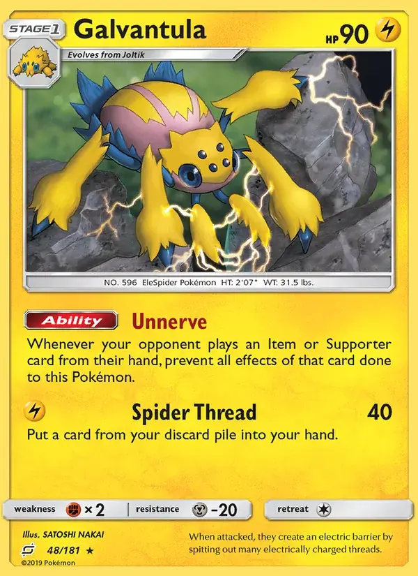 Galvantula - 48/196 - Team Up