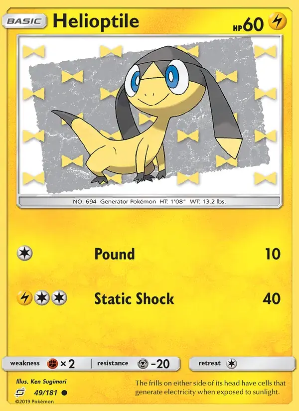 Helioptile - 49/196 - Team Up
