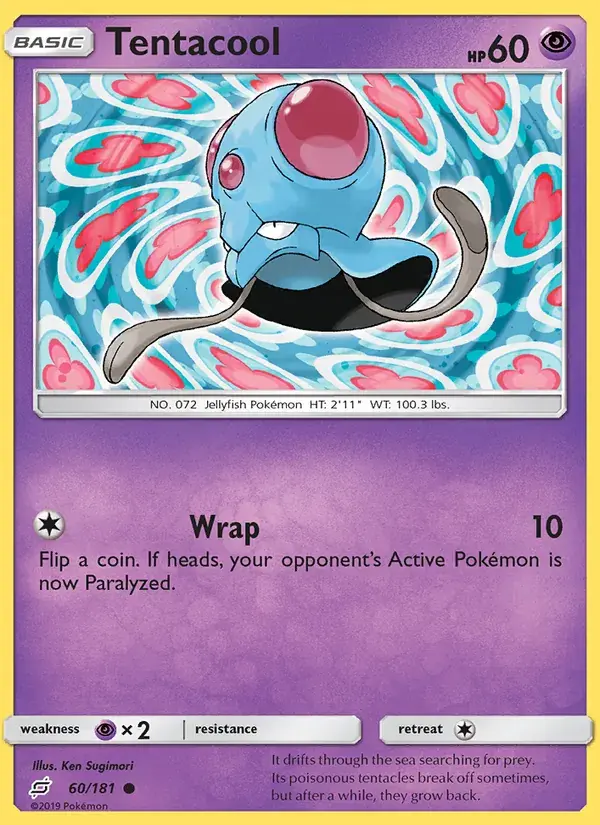 Tentacool - 60/196 - Team Up