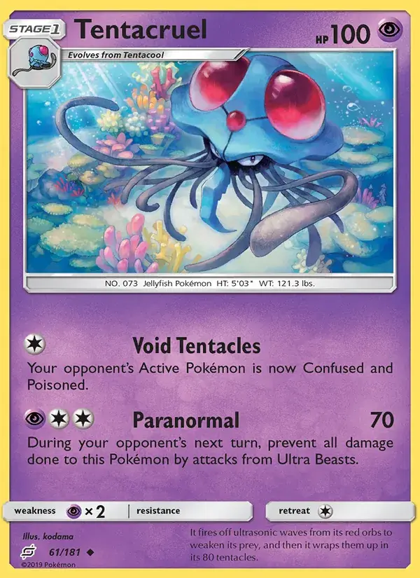 Tentacruel - 61/196 - Team Up
