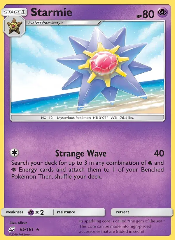 Starmie - 65/196 - Team Up