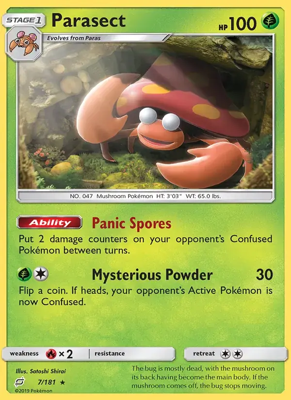 Parasect - 7/196 - Team Up