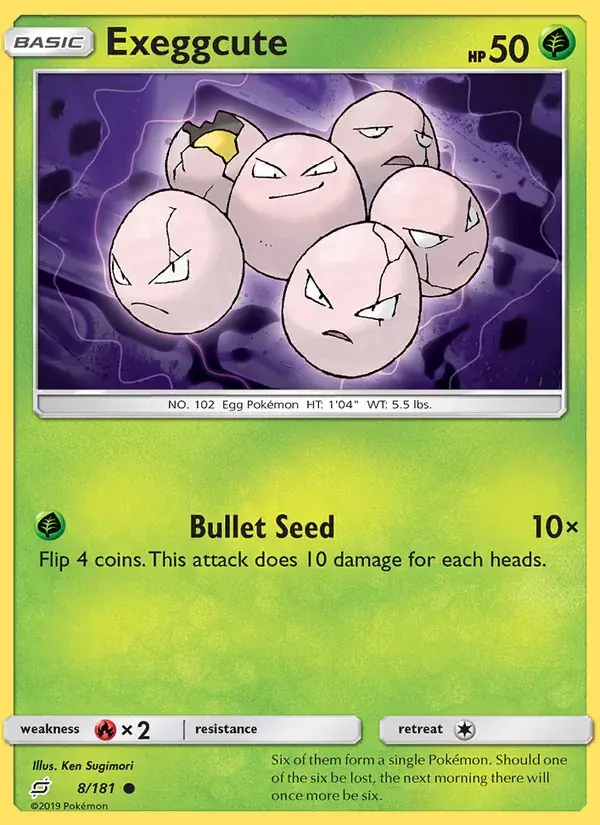 Exeggcute - 8/196 - Team Up