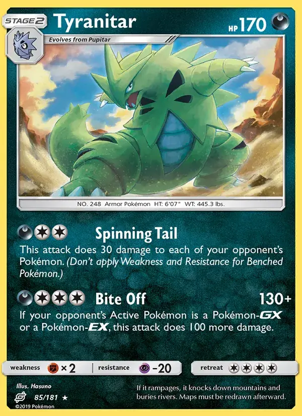 Tyranitar - 85/196 - Team Up