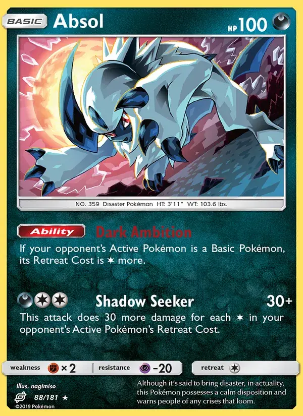 Absol - 88/196 - Team Up