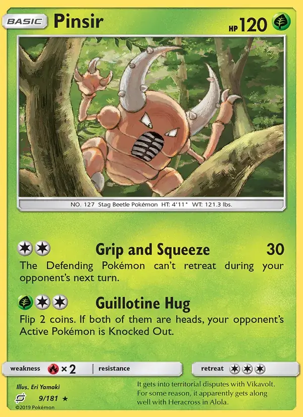 Pinsir - 9/196 - Team Up