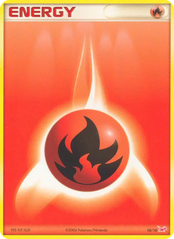 Énergie Feu - 10/10 - EX Kit dresseur (Latias)