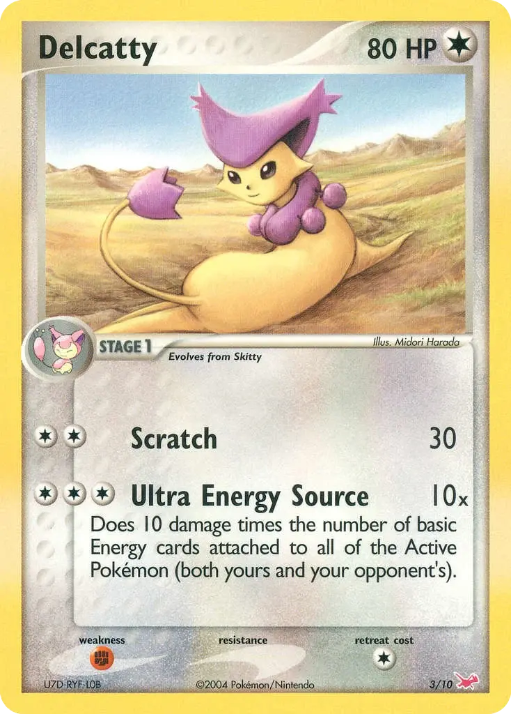 Delcatty - 3/10 - EX Kit dresseur (Latias)