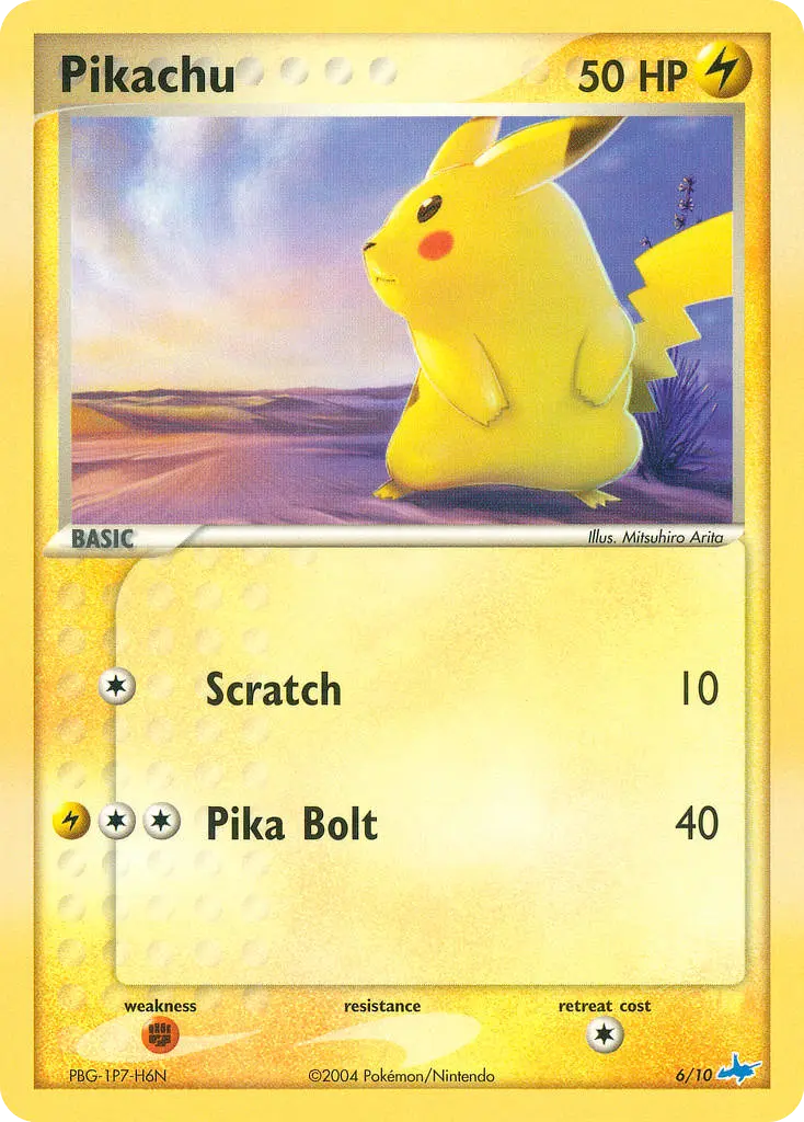 Pikachu - 6/10 - EX Kit dresseur (Latios)