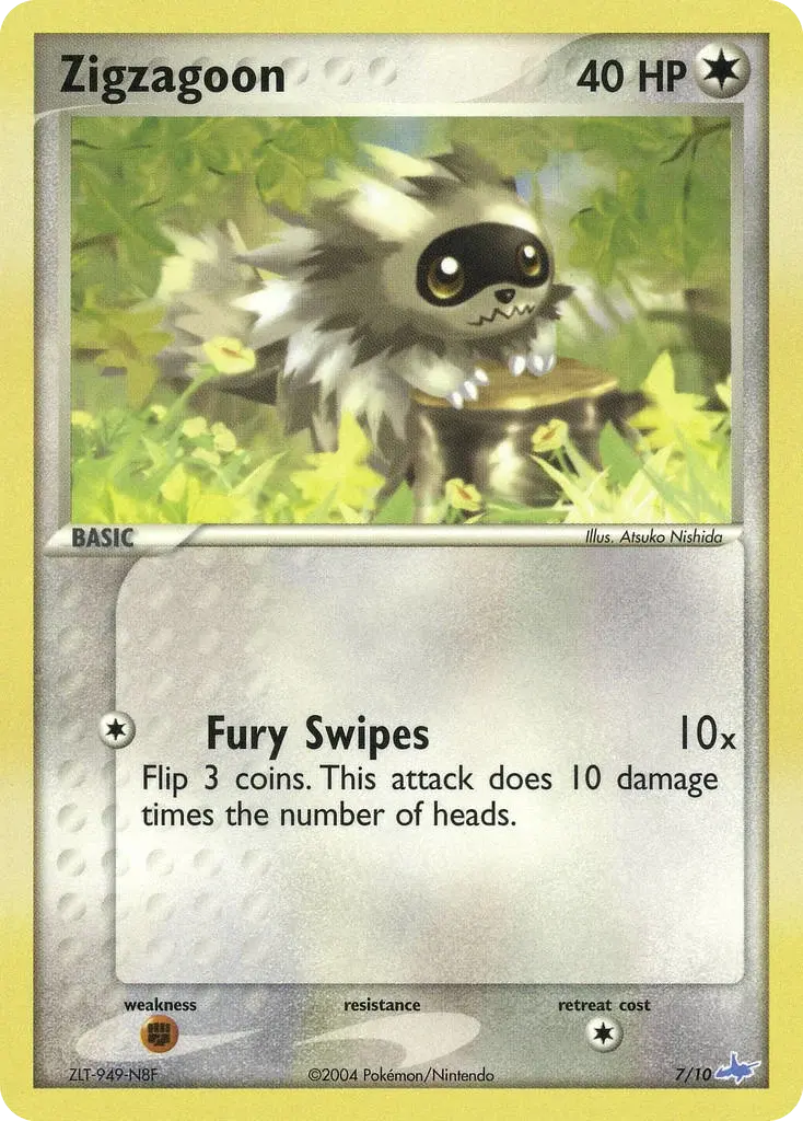Zigzaton - 7/10 - EX Kit dresseur (Latios)