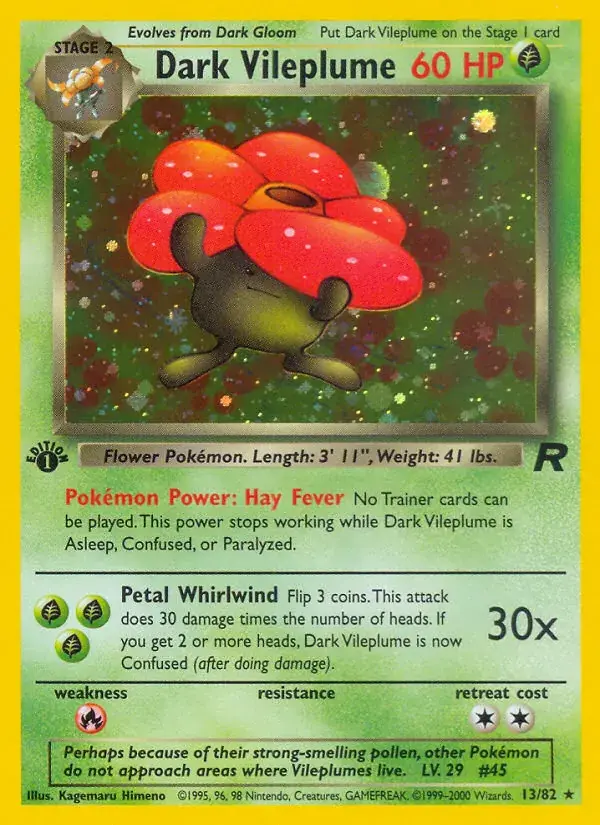 Dark Vileplume - 13/83 - Team Rocket
