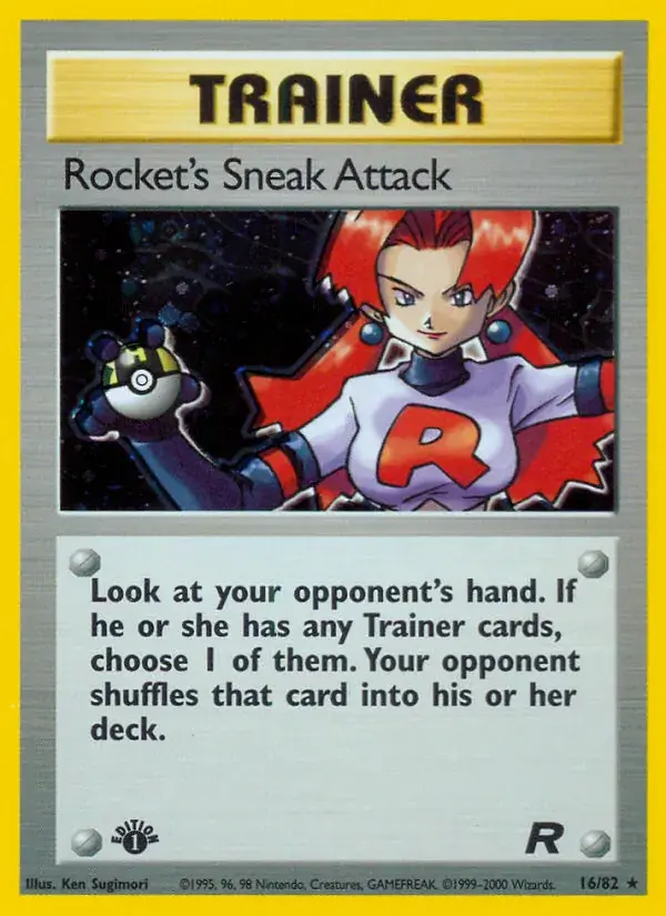 Rocket's Sneak Attack - 16/83 - Team Rocket
